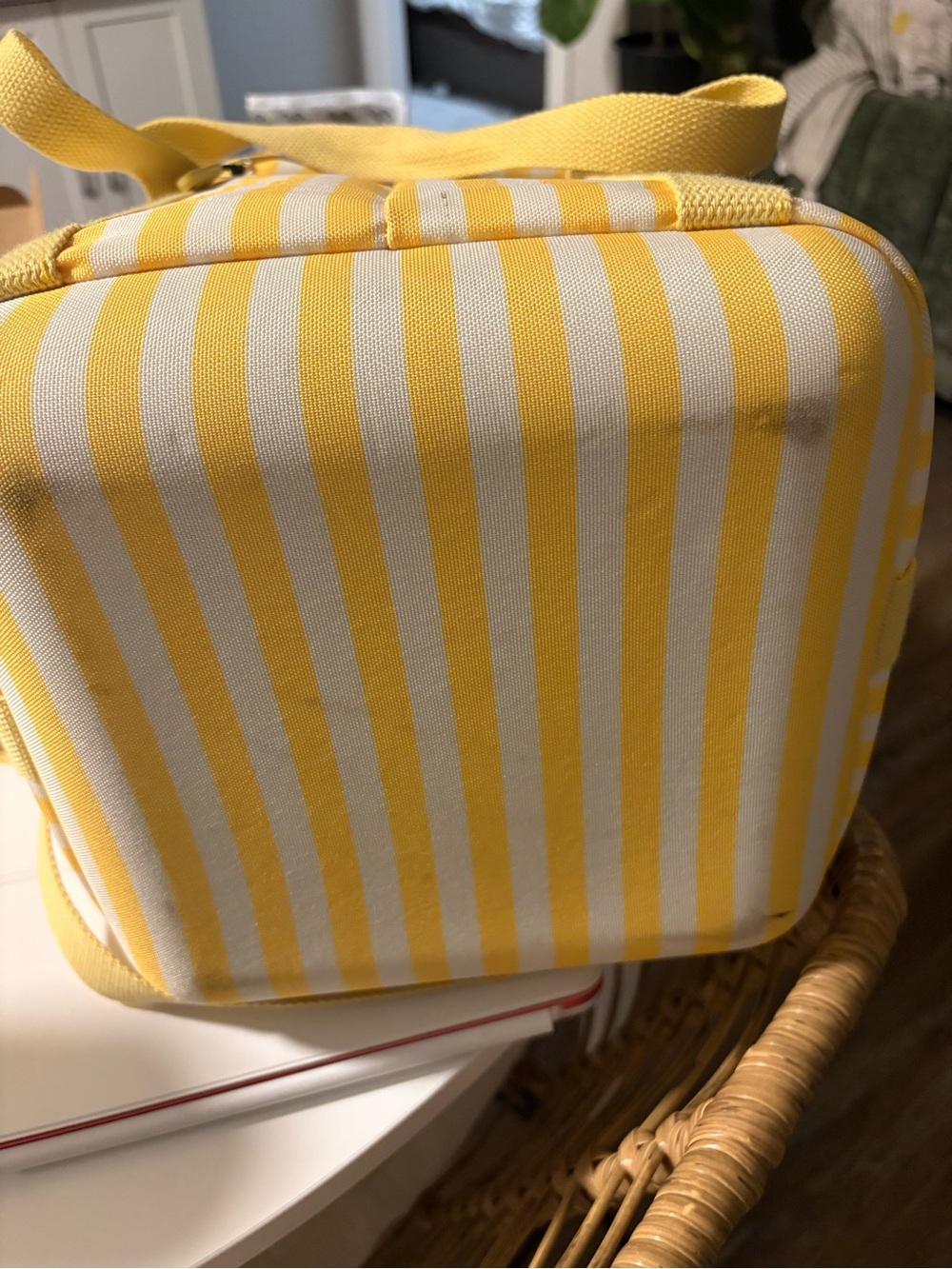 Yellow Striped cooler bag - Picture 9 of 9
